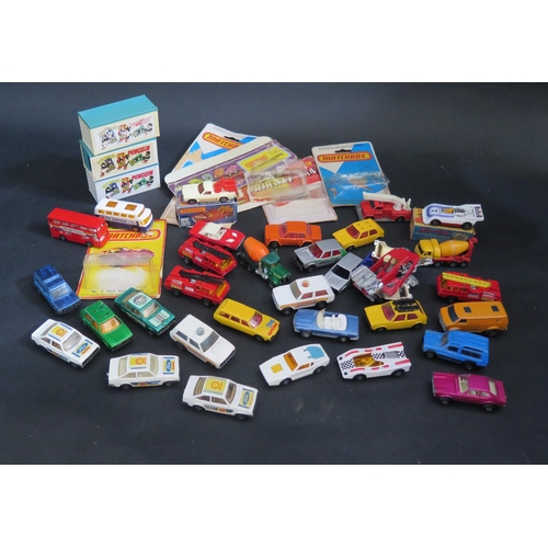 2548 - A Collection of Matchbox, mostly tampered with, Saab is a repaint, Holden Pick-up with swapped label... 