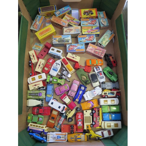 2549 - A Collection of Mostly Matchbox Superfast, very good to playworn with empty incomplete boxes