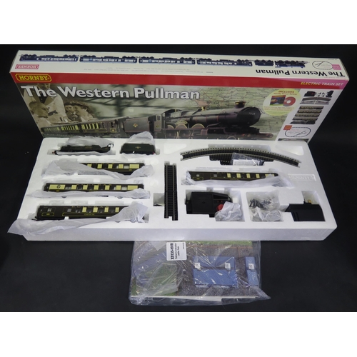 2592 - Hornby OO Gauge R1048 The Western Pullman Electric Train Set - as new in box with some sun fading ma... 