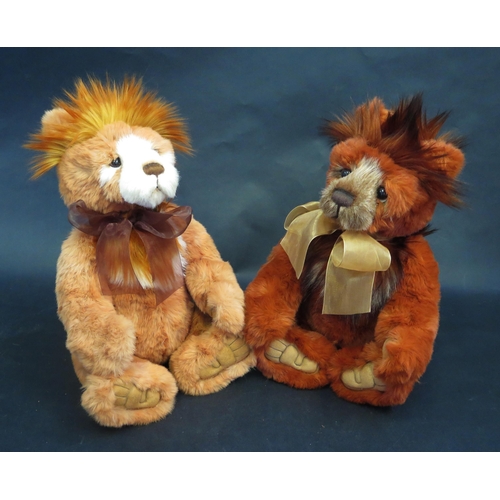 2614 - A Pair of Charlie Bears - Hawkins CB202024A and Brimble Bear CB202024B (41cm)