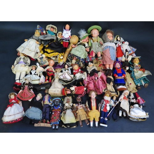 2633 - A Collection of Tourist Collectors Dolls