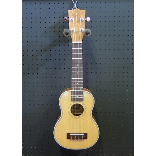 2650 - Excelsior SPR 21 Soprano Ukulele - spruce top, sapele back and sides - ex-shop stock in shipping box... 