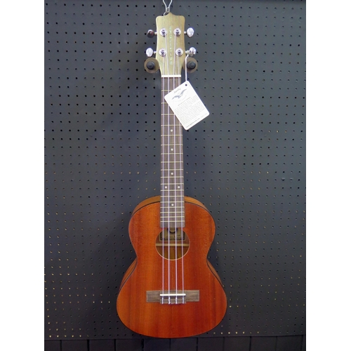 2667 - Excelsior RU-60 Tenor Ukulele - mahogany, black binding - ex-shop stock in shipping box