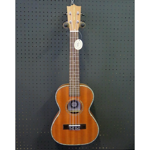 2674 - Excelsior SU26b Tenor Ukulele - mahogany, abalone decoration - ex-shop stock in shipping box with fa... 