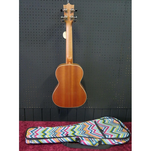 2674 - Excelsior SU26b Tenor Ukulele - mahogany, abalone decoration - ex-shop stock in shipping box with fa... 