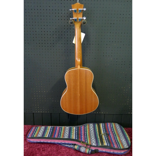 2675 - Excelsior SU26b Tenor Ukulele - mahogany, abalone decoration - ex-shop stock in shipping box with fa... 