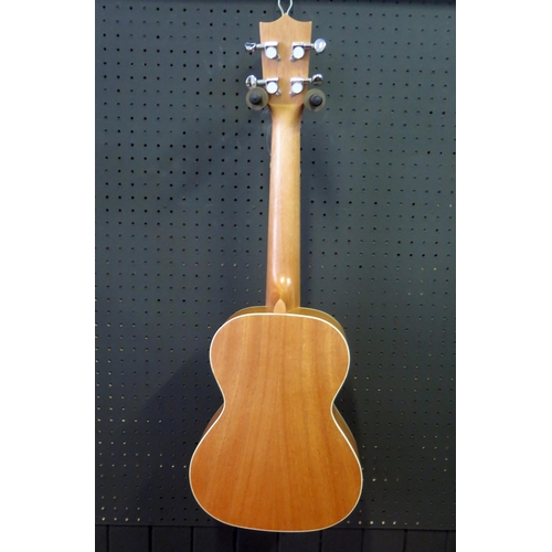 2676 - Excelsior SU26c Tenor Ukulele - sapele, abalone decoration - ex-shop stock in shipping box