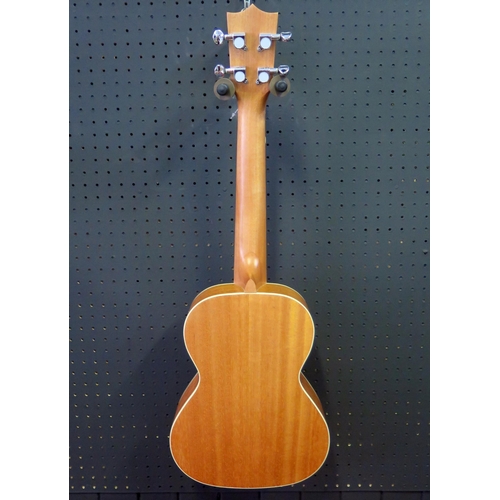 2677 - Excelsior SU26c Tenor Ukulele - sapele, abalone decoration - ex-shop stock in shipping box