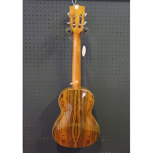 2683 - Excelsior LA9-26 Tenor Ukulele - bocote, gloss finish, abalone sound hole decoration, elaborate bind... 