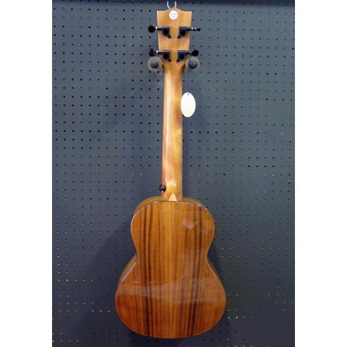 2685 - Excelsior DDS-27 Tenor Ukulele - koa, gloss finish, abalone sound hole decoration, elaborate binding... 