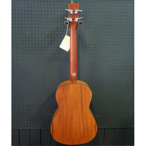 2688 - Excelsior KA-B Baritone Ukulele - koa, abalone decoration - ex-shop stock in shipping box