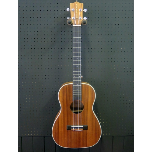 2697 - Excelsior GKB-90-EQ Electro-Acoustic Baritone Ukulele - koa, pick-up with in-built tuner - ex-shop s... 