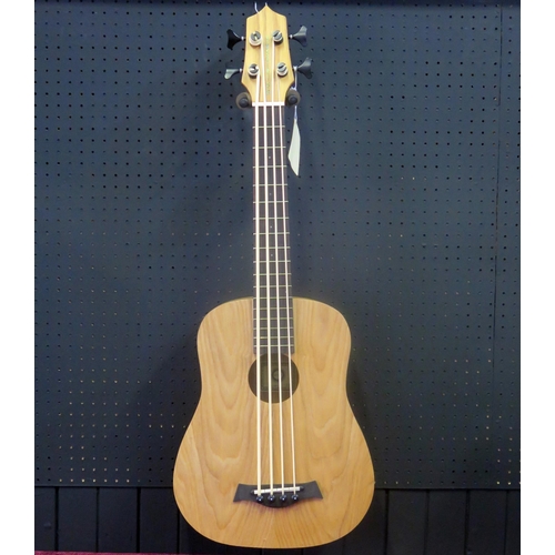 2701 - Excelsior BS-10 Contrabass Electro-acoustic Ukulele, pick-up with in-built tuner - ex-shop stock in ... 