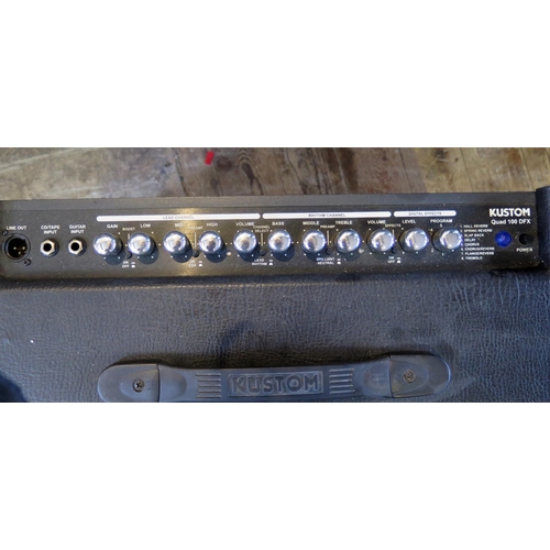 2718 - A Kustom Quad DFX 100 Amplifier