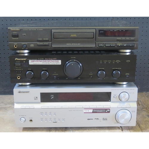 2724 - A Hi-Fi System to Include Technics SL-PG490 Compact Disc Player, Pioneer A-209R Stereo Amplifier, Pi... 