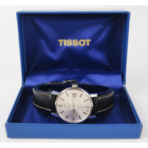 450 - Tissot Visodate Automatic Seastar T.12, Cal.784-2, guilloche dial, ref. 43/44558, 34mm case, movemen... 