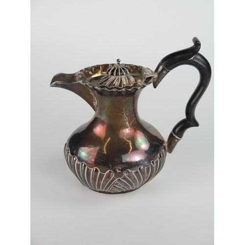 659 - Small Victorian Silver Coffee Pot, Chester 1898?, 15cm high, John Millward Banks, 218g