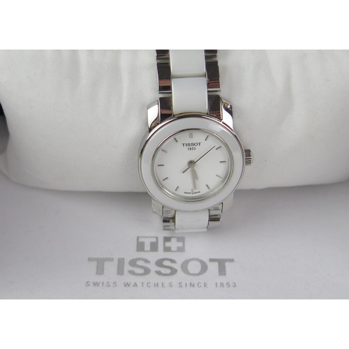 473 - Tissot Cera Ladies Wristwatch, boxed and appears unworn