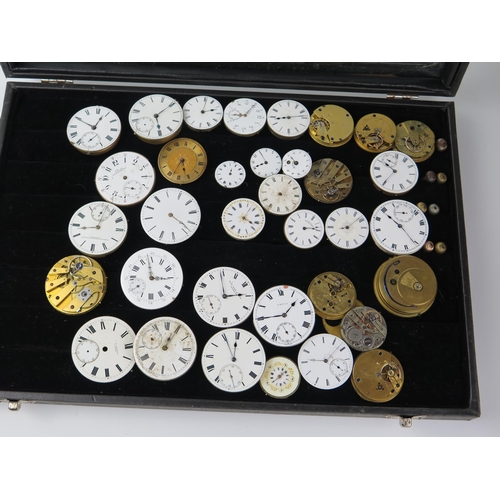 476 - Collection of Fob Watch Movements