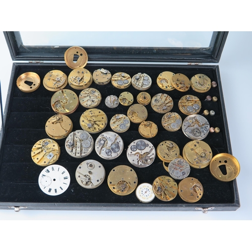 476 - Collection of Fob Watch Movements