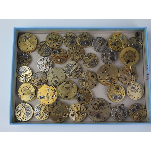 479 - Selection of Fob Watch Movements