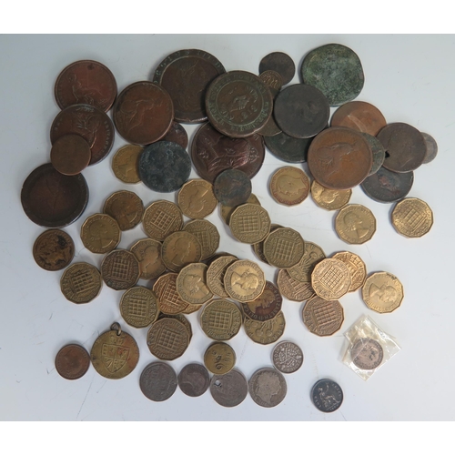 1817A - British 18th and 19th Century coins, to include a 1797 Cartwheel Penny, Union Copper Company 1812, b... 