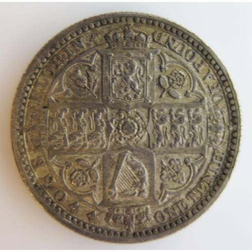 1820 - Victoria 1849 Silver Florin