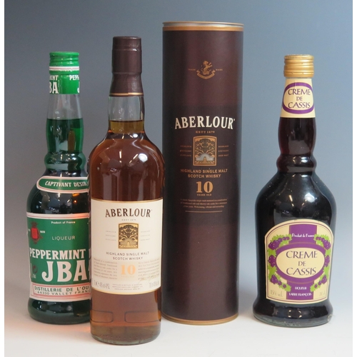 1836 - Aberlour 10 Year Whisky, Peppermint JBA and Creme de Cassis