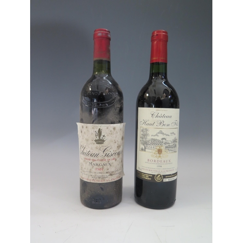 1843 - 1981 _ Margaux _ Chateau Giscours and 1998 _ Bordeaux _ Chateau Haut Bon Fils