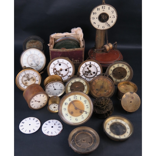 1859 - Two Boxes of Clock Movements, etc.