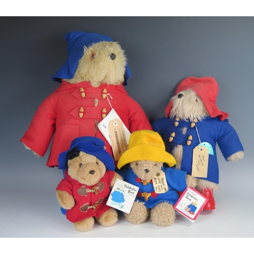 1871 - Padding Bear 1980's Collection including two by Gabrielle Deigns and two by Eden