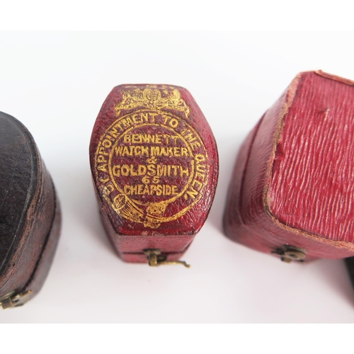 274 - Six 19th Century Ring Boxes