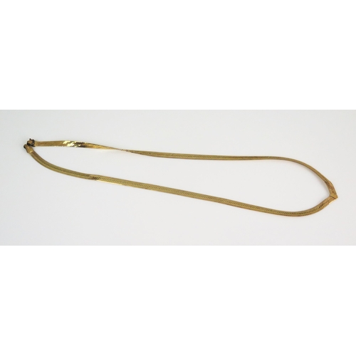 394 - 9ct Gold Necklace, 4.5g