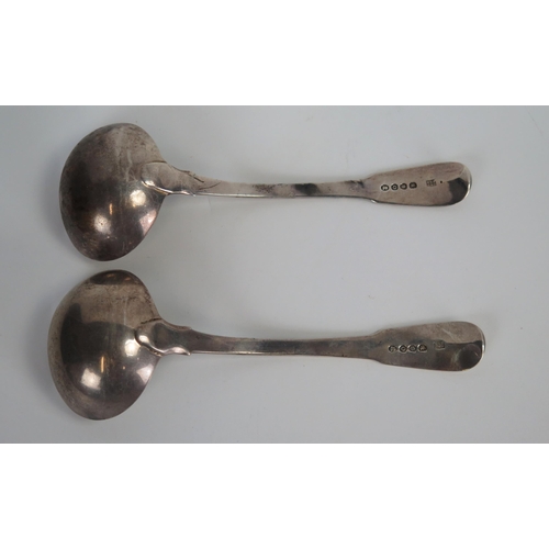 681 - Pair of George III Silver Sauce Ladles, London 1809, 135g