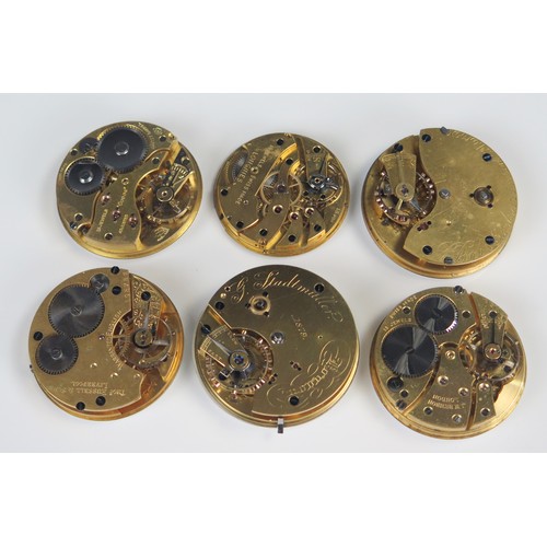 415 - Six Pocket Watch Movements