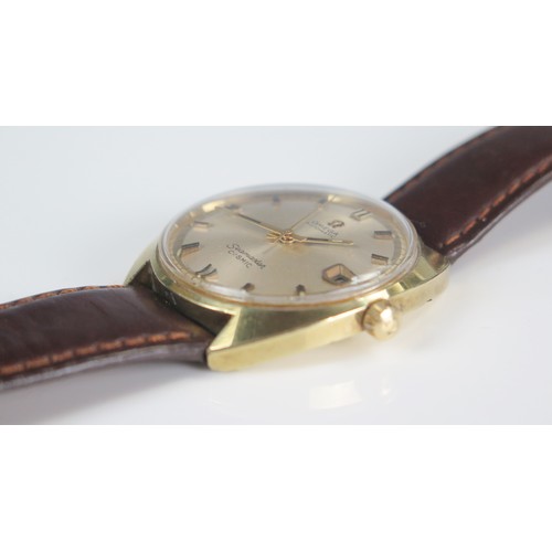 431 - Omega Seamaster Cosmic Automatic Gold Plated Gent's Wristwatch, Ref: 166.0022, 33.5mm case, made 196... 