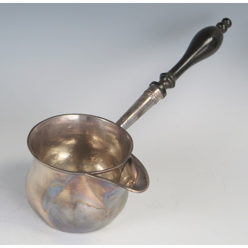 529 - A silver brandy warmer, Exeter 1822, William Welch II , 6.5x11.5cm, approximately 200grams.