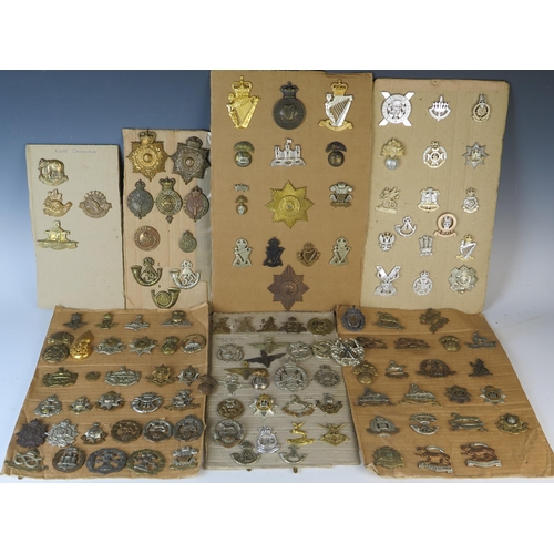 172 - Collection of Military Cap Badges including British Asia, British American, Australasian, Regiment P... 