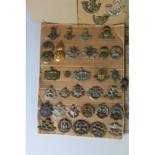 172 - Collection of Military Cap Badges including British Asia, British American, Australasian, Regiment P... 