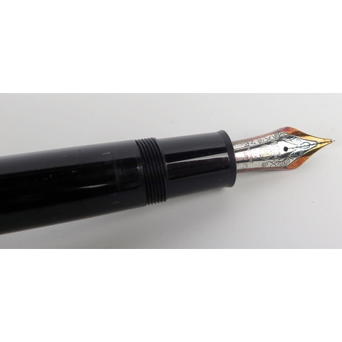 196 - Mont Blanc Meisterstück 4810 Model Fountain Pen (Beatall & Co., Ltd. to lid)