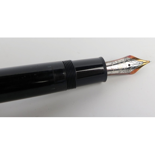 196 - Mont Blanc Meisterstück 4810 Model Fountain Pen (Beatall & Co., Ltd. to lid)