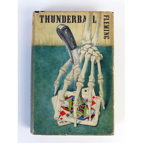 199 - IAN FLEMING, THUNDERBALL. LONDON: JONATHAN CAPE, 1961, 8vo, FIRST EDITION, FIRST IMPRESSION, origina... 