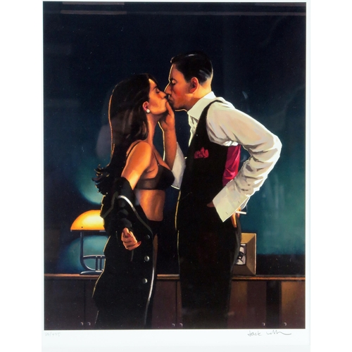 340 - Jack Vettriano, Pincer Movement, pencil signed limited edition giclée print 80/495 with COA verso, d... 