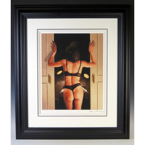 341 - Jack Vettriano, His Favourite Girl, pencil signed limited edition giclée print 131/495 with COA vers... 