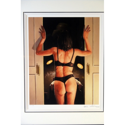 341 - Jack Vettriano, His Favourite Girl, pencil signed limited edition giclée print 131/495 with COA vers... 