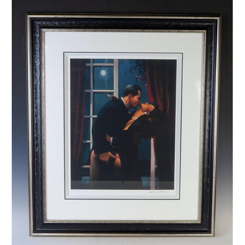 342 - Jack Vettriano, Night Geometry , pencil signed limited edition giclée print 111/495 with COA verso, ... 