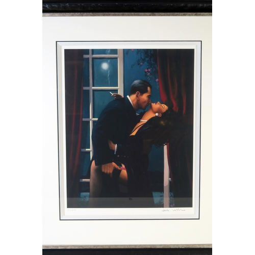 342 - Jack Vettriano, Night Geometry , pencil signed limited edition giclée print 111/495 with COA verso, ... 