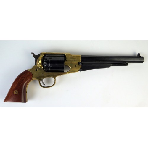 180B - A Palmetto replica 1856 .36, six-shot percussion Texas New Army revolver, with 16cm octagonal barrel... 