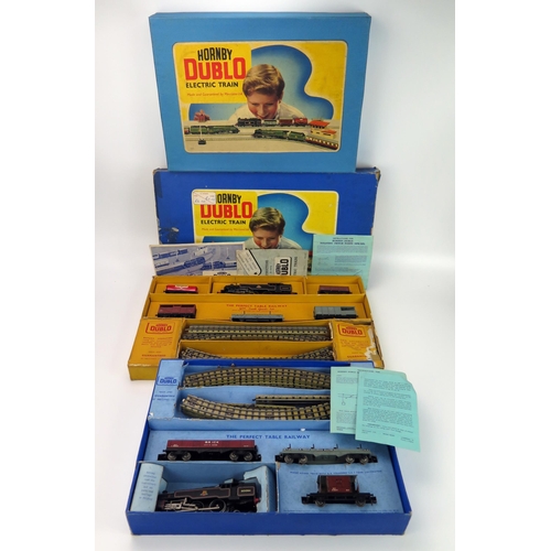 2007 - 2 Hornby Dublo 2-6-4 Tank Goods Train BR 80054 Electric Train Sets - EDG18 and G19 - excellent to ve... 