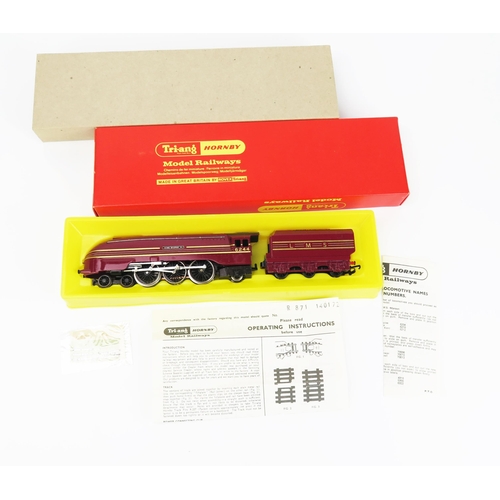 2064 - Triang Hornby OO Gauge R871 LMS 4-6-2 Coronation Locomotive in maroon 6244 